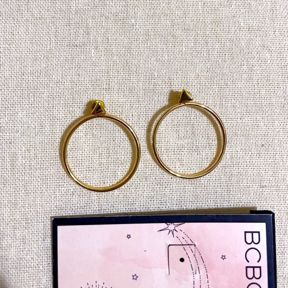 3 for $15 BCBG Hoop Earrings - Picture 2 of 2